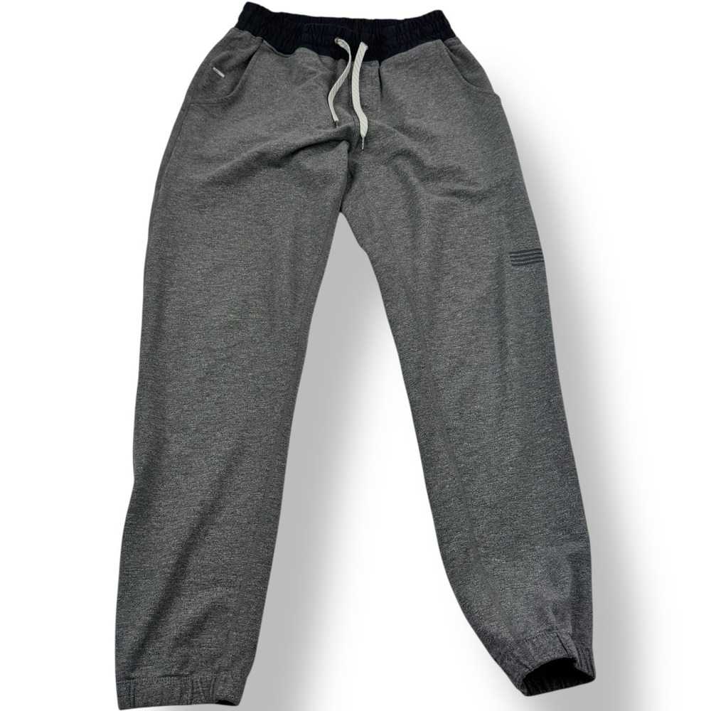 Vuori Gray Drawstring Elastic Waist Stretch‎ Jogger Sweatpants Men's Size Small